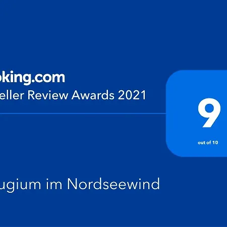 Refugium Im Nordseewind Prázdninový dům